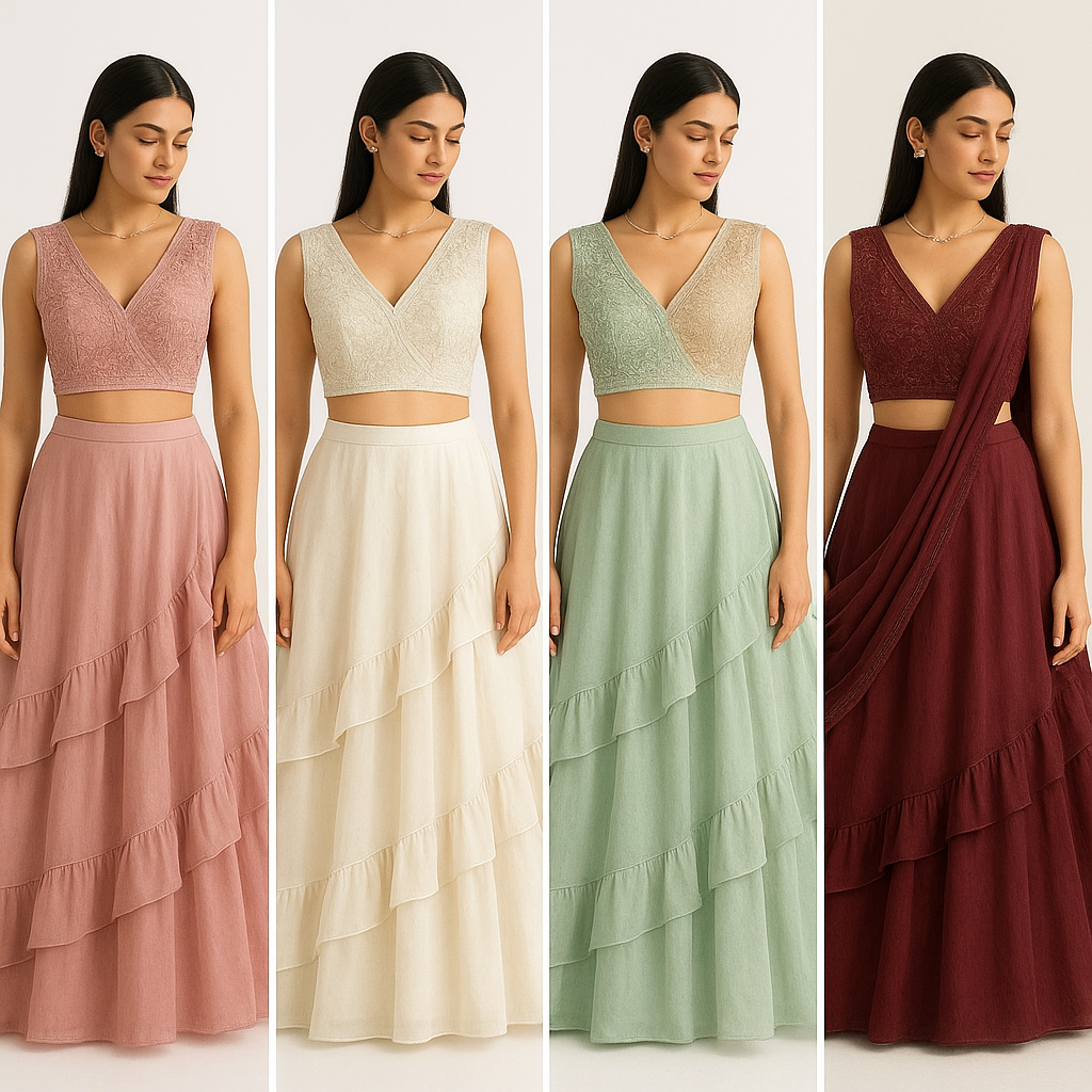 Elegant Dress in Pastels